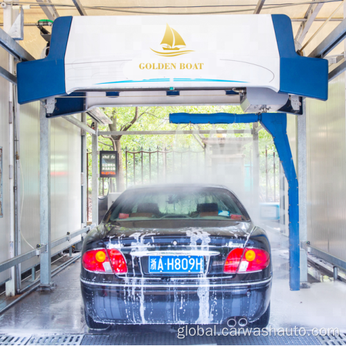 Car Wash Machine With Five Brushes High Pressure System Touchless Car Washing Machine Supplier